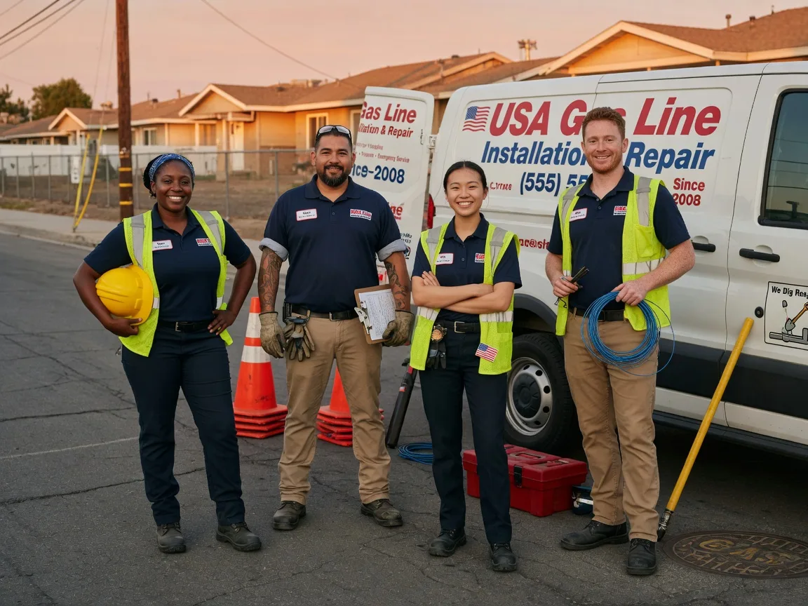 Gas Line Installation company in Poplar Grove, AR